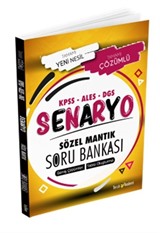 KPSS ALES DGS Tamamı Çözümlü Senaryo Sözel Mantık Soru Bankası