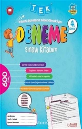 4.Sınıf Tek Deneme Sınavı Kitabım