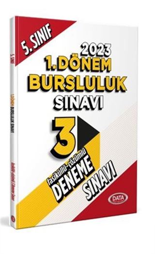 5. Sınıf Bursluluk Sınavı Tamamı Çözümlü 3 Fasikül Deneme Sınavı