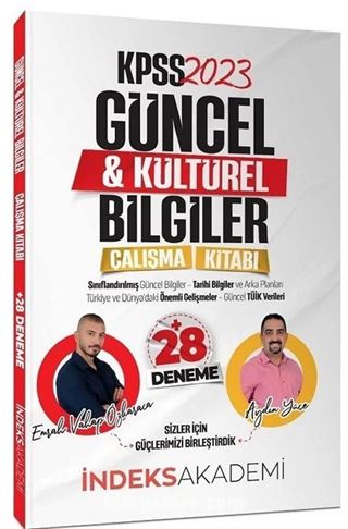 2023 KPSS Güncel ve Kültürel Bilgiler Çalışma Kitabı (28 Deneme İlaveli)