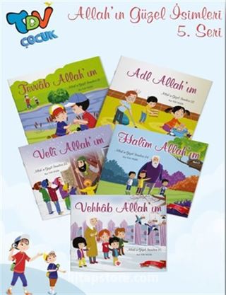 Allah'ın Güzel İsimleri 5. Seri 5 Kitap Takım