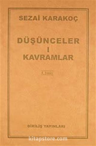 Düşünceler -1/ Kavramlar