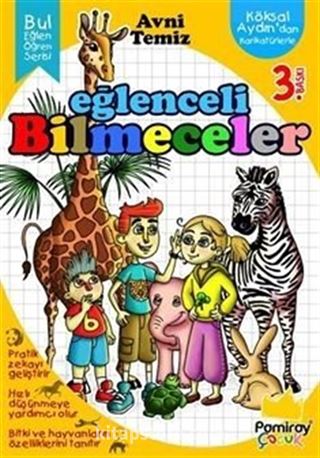 Karikatürlerle Eğlenceli Bilmeceler (Bul Eğlen Öğren Serisi)