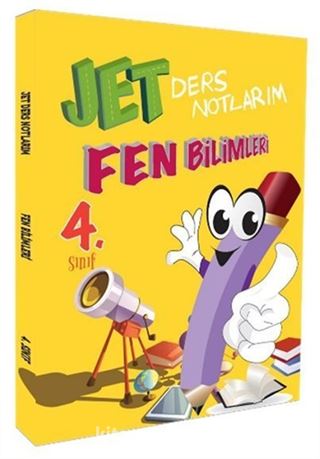 Jet Yayınevi 4. Sınıf Fen Bilimleri Ders Notlarım