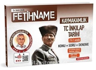 Kaymakamlık Fetihname TC İnkılap Tarihi Konu-Soru-Deneme 3'ü 1 Arada