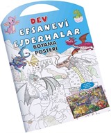 Efsanevi Ejderhalar Dev Boyama Posteri