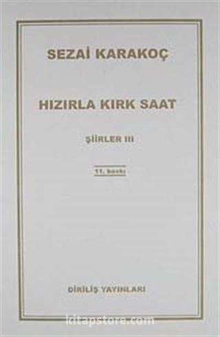 Hızırla Kırk Saat Şiirler -III