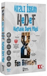 2024 Hızlı İsem Hedef 8. Sınıf Fen Bilimleri Haftalık Ders Föyü