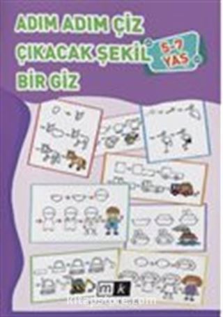 Adım Adım Çiz Çıkacak Şekil Bir Giz (5-7 Yaş)