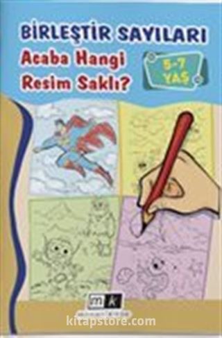 Birleştir Sayıları Acaba Hangi Resim Saklı ? (5-7 Yaş)