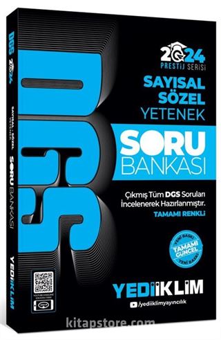 2024 DGS Sayısal-Sözel Yetenek Soru Bankası