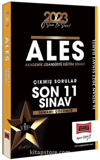 2023 ALES Tamamı Çözümlü Son 11 Sınav Çıkmış Sorular (16 Nisan 2023 Sınavı Dahil)