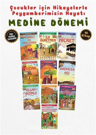 Çocuklar İçin Medine Dönemi Seti (10 Kitap Takım)