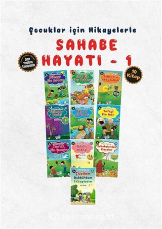 Çocuklar İçin Sahabe Hayatı 1 (10 Kitap Takım)