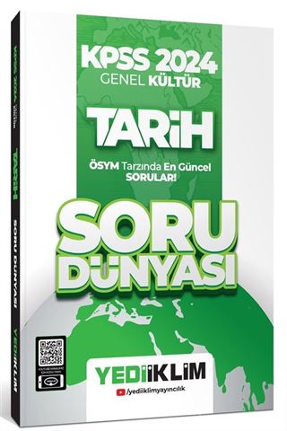 2024 KPSS Genel Kültür Tarih Soru Dünyası