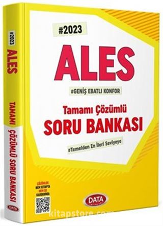 2023 ALES Tamamı Çözümlü Soru Bankası