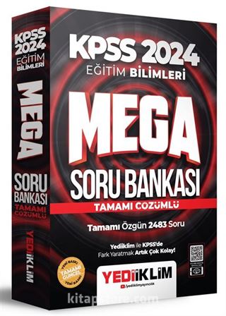 2024 KPSS Eğitim Bilimleri Mega Tamamı Çözümlü Soru Bankası