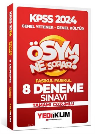 2024 Kpss Ösym Ne Sorar Genel Yetenek Genel Kültür Tamamı Çözümlü 8 Fasikül Deneme