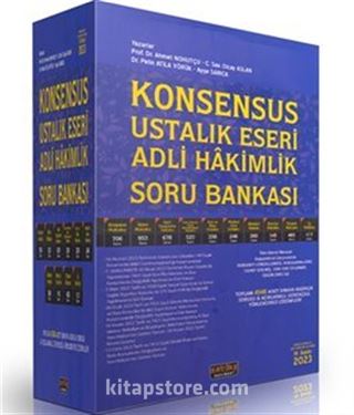 Konsensus Ustalık Eseri Adli Hakimlik Soru Bankası