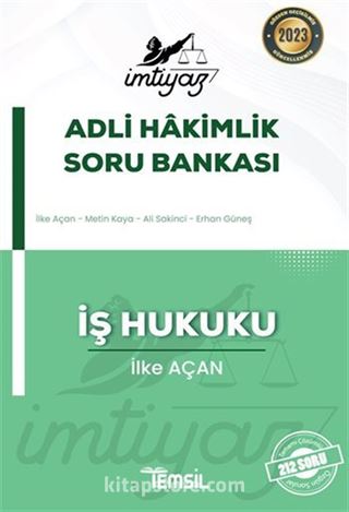 İmtiyaz Adli Hakimlik Soru Bankası İş Hukuku