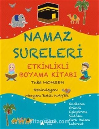 Namaz Sureleri Etkinlikli Boyama Kitabı