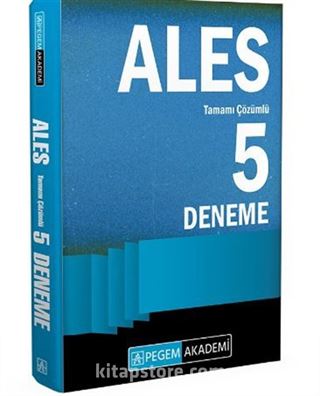 2024 Ales Tamamı Çözümlü 5 Deneme