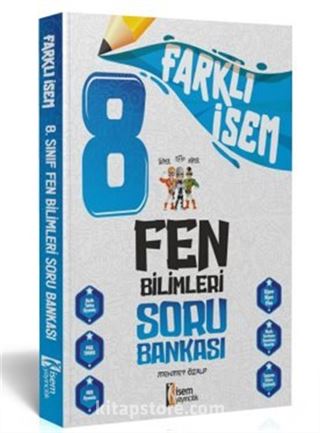 2024 Farklı İsem 8.Sınıf Fen Bilimleri Soru Bankası