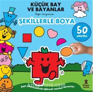 Küçük Bay ve Bayanlar Şekillerle Boya