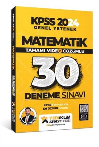 2024 Kpss Matematik Tamamı Video Çözümlü 30 Deneme