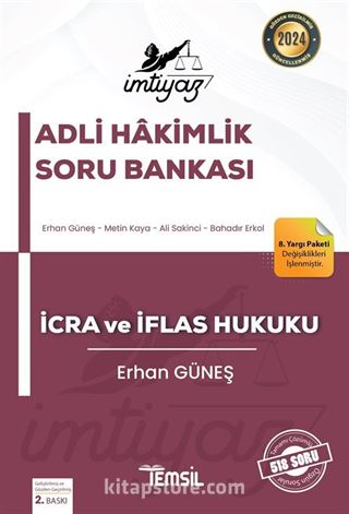 İmtiyaz Adli Hakimliğe Özel İcra Ve İflas Hukuku Soru Bankası