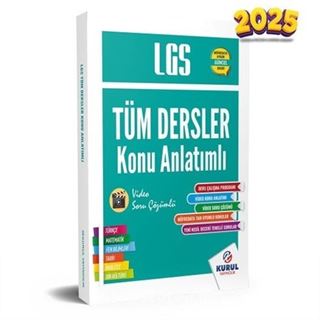 2025 LGS Tüm Dersler Tek Kitap Konu Anlatımlı