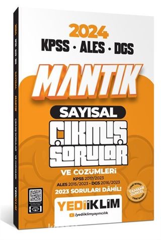 2024 KPSS ALES DGS Sayısal Mantık Tamamı Çözümlü Çıkmış Sorular