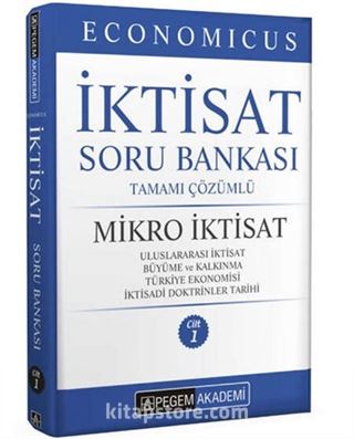 KPSS A Grubu Economicus Mikro İktisat Tamamı Çözümlü Soru Bankası (cilt 1)