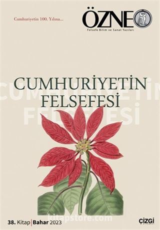 Özne 38. Kitap Cumhuriyetin Felsefesi