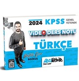 2024 KPSS Genel Yetenek Türkçe Video Ders Notu