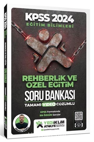 2024 KPSS Eğitim Bilimleri Atölye Serisi Rehberlik ve Özel Eğitim Tamamı Video Çözümlü Soru Bankası