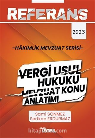 Referans Vergi Usul Hukuku Mevzuat Konu Anlatımı