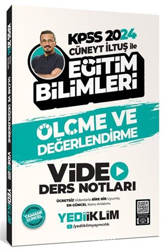 2024 KPSS Cüneyt İltuş ile Ölçme Ve Değerlendirme Video Ders Notları