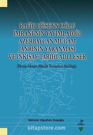 Rafig Hüseyn Oğlu İmrani'nin Yayımladığı Azerbaycan Muğam Janrının Yaranması ve İnkişaf Tarihi Adlı Eser (Metin-Aktarı-Müzik Terimleri Sözlüğü)