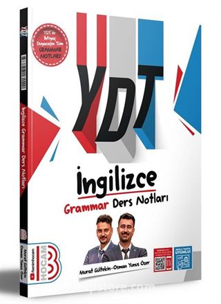 2024 YDT İngilizce Grammar Ders Notları