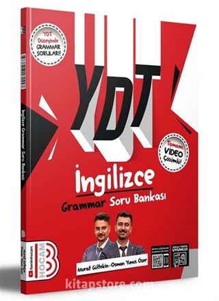 2024 YDT İngilizce Grammar Soru Bankası