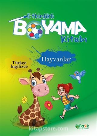 Etkinlikli Boyama Kitabı Hayvanlar