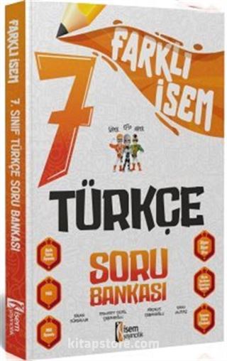 2024 7. Sınıf Farklı İsem Türkçe Soru Bankası