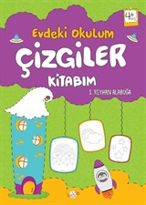 Evdeki Okulum Çizgiler Kitabım 4+Yaş