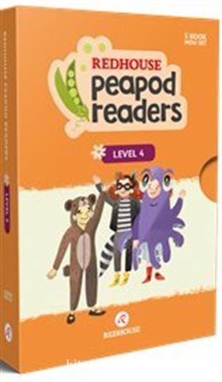 Redhouse Peapod Readers İngilizce Hikaye Seti 4 (Kutulu Ürün)