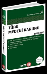 Türk Medeni Kanunu (Eylül 2023)