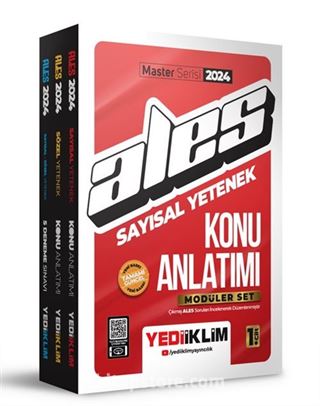 2024 Ales Sayısal Yetenek Konu Anlatımı Modüler Set 1. Cilt