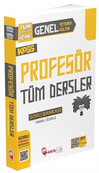 2024 KPSS Genel Yetenek Genel Kültür Profesör Soru Bankası Çözümlü