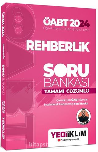 2024 ÖABT Rehberlik Tamamı Çözümlü Soru Bankası