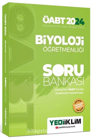 2024 ÖABT Biyoloji Öğretmenliği Soru Bankası